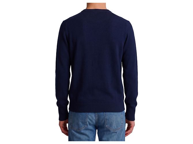 Ballantyne Navy crewneck pullover Blue - view 3