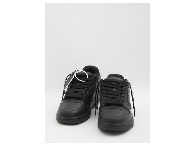 Off White Sneakers For Walking Out Of Office Nero - vista 5