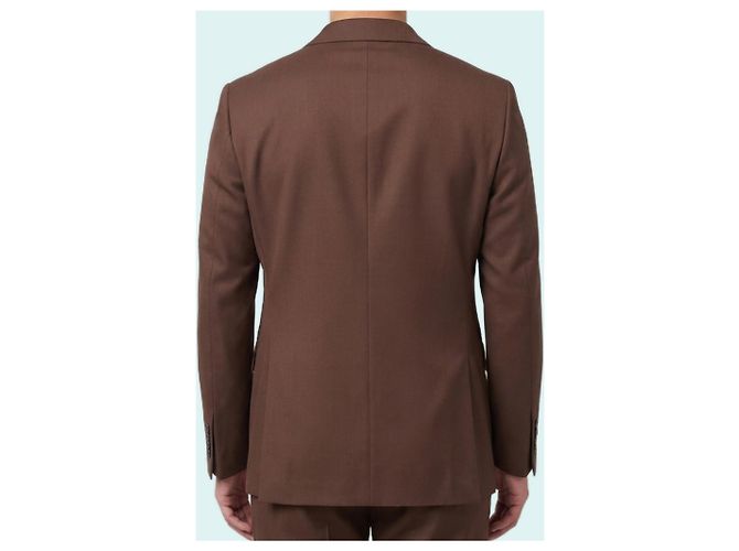 Lardini Giacca doppiopetto Brown Feeling Marrone - vista 2