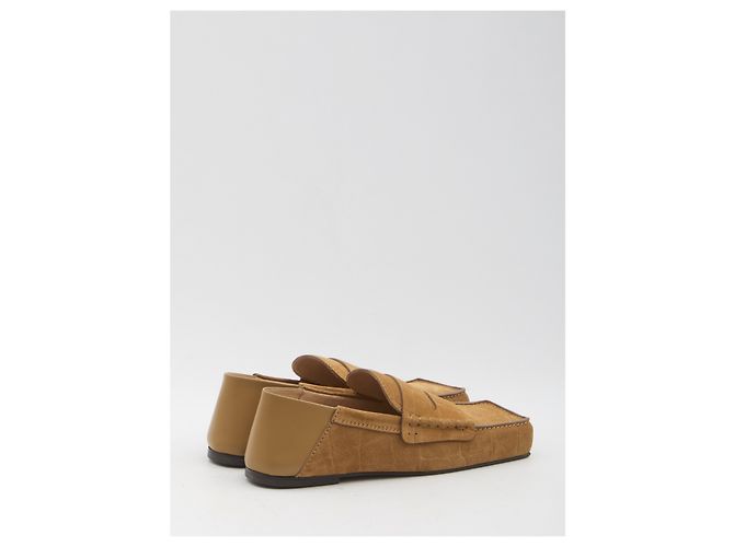 Jacquemus Carré Loafer beige Leder - Ansicht 3