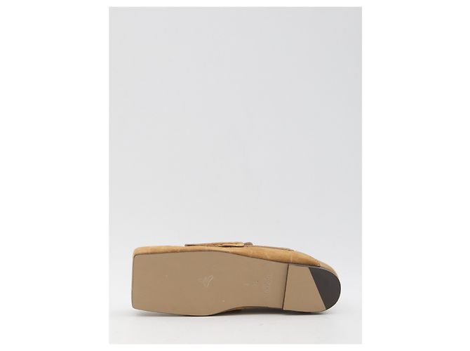 Jacquemus Carré Loafer beige Leder - Ansicht 4