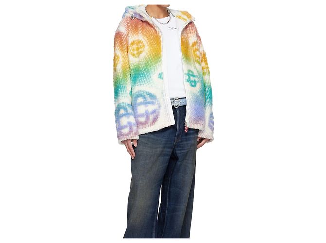 Casablanca Halftone Monogram Fleecejacke Mehrfarben - Ansicht 4