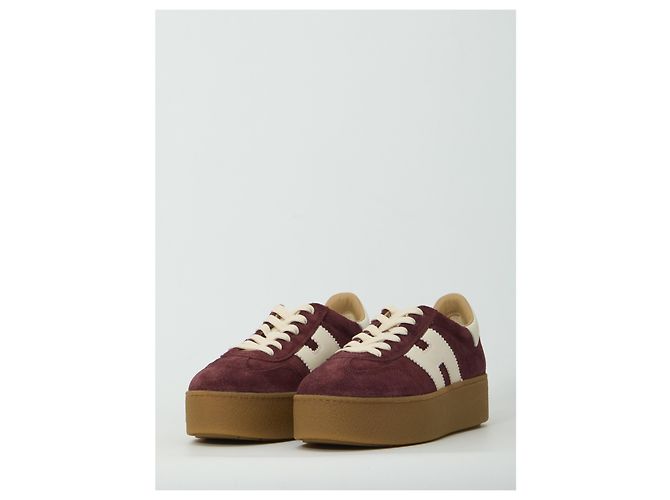 Hogan Cool Sneaker Wildleder bordeaux - Ansicht 2