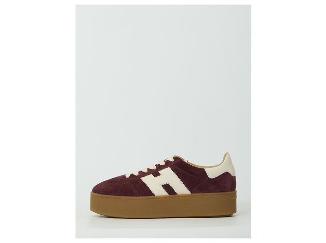 Hogan Cool Sneaker Wildleder bordeaux - Ansicht 4