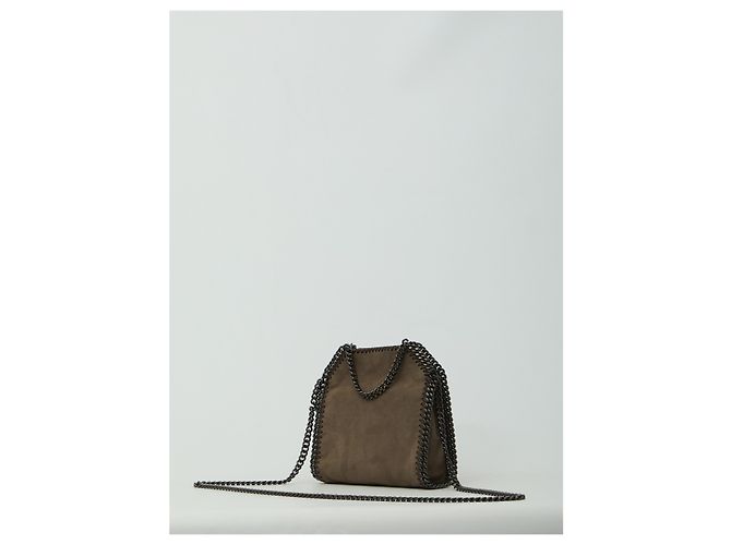 Stella Mc Cartney borsa tote Micro Falabella Marrone - vista 2