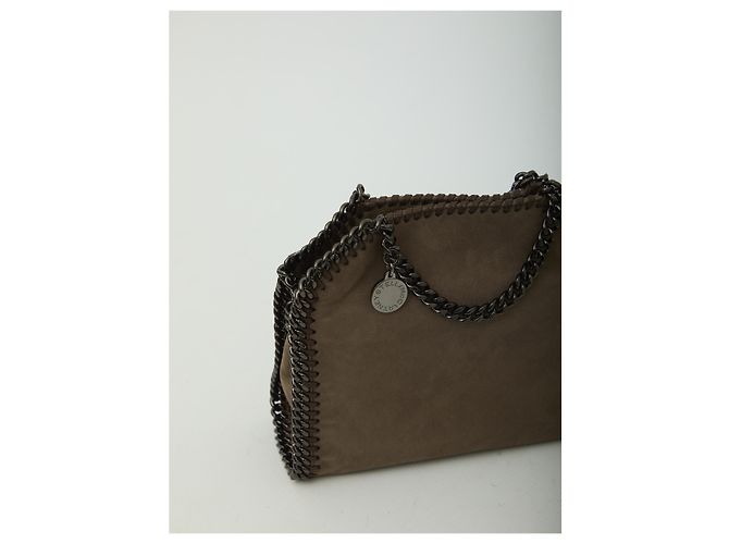 Stella Mc Cartney borsa tote Micro Falabella Marrone - vista 4