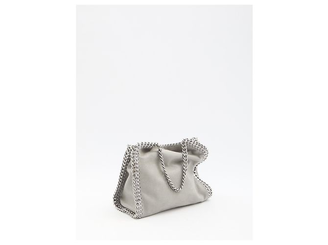 Stella Mc Cartney Mini borsa tote Falabella Grigio - vista 2