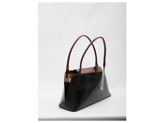 Medusa Borsa Versace Vivian East/West in pelle nera Nero - vista 4