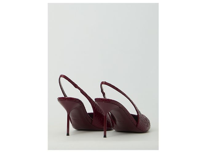 Paris Texas Zapatos slingback Lidia 70 Burdeos - vista 3