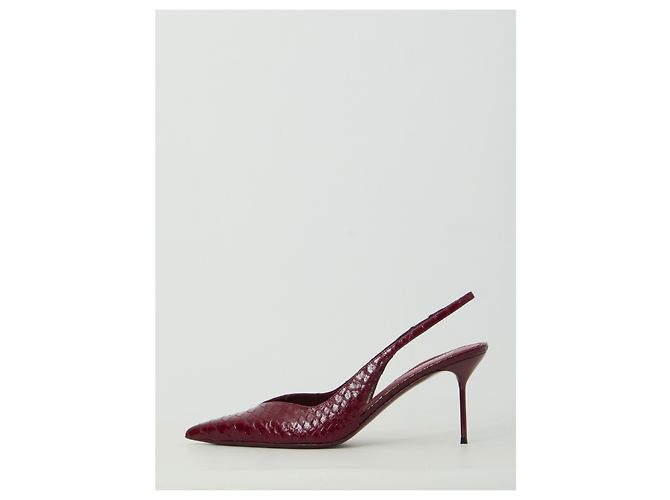 Paris Texas Zapatos slingback Lidia 70 Burdeos - vista 4