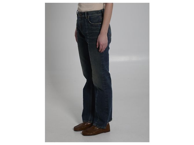Medusa Versace Vintage Shibuya Jeans Blau - Ansicht 2