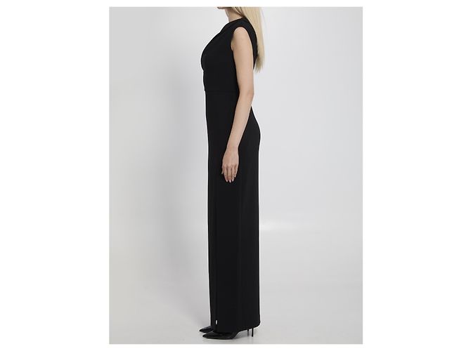 Abito maxi Irina Solace London nero - vista 3