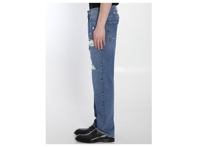 Dolce & Gabbana Jeans aus hellblauem Baumwolldenim - Ansicht 3