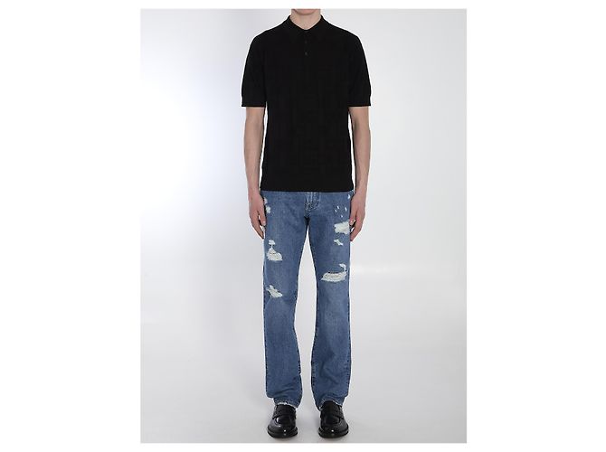 Dolce & Gabbana Jeans aus hellblauem Baumwolldenim - Ansicht 5