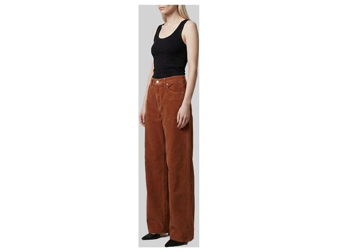 Haikure Jeans Bethany Velvet Pier Marrom - vista 2
