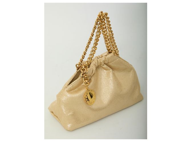 Stella Mc Cartney Falabella Mini-Beuteltasche Golden - Ansicht 4