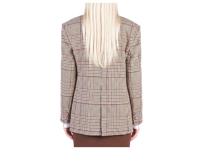 Federica Tosi Blazer de cuadros Príncipe de Gales - vista 3