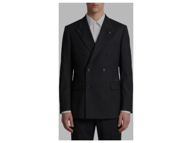 Lardini Vestido cruzado Black Feeling Negro - vista 4