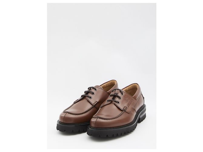 Church's Scarpe Derby Pickering Marrone - vista 2