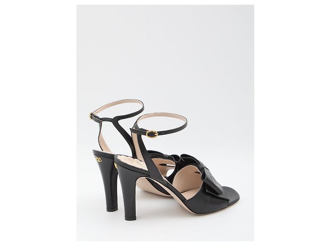 Valentino Garavani Décolleté Bowow Slingback Black - view 3