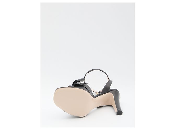 Valentino Garavani Décolleté Bowow Slingback Black - view 4