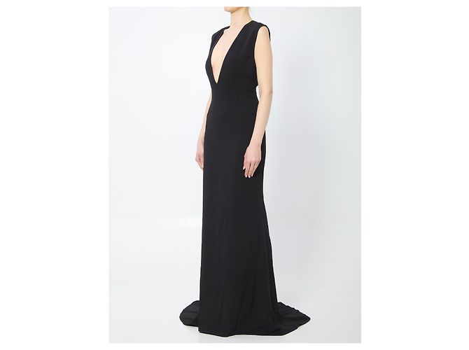 Abito maxi Althea Solace London nero - vista 2