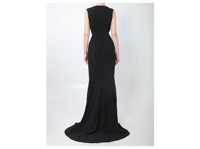 Abito maxi Althea Solace London nero - vista 4