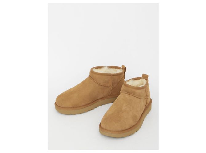 Ugg Classic Ultra Mini Marrone - vista 5