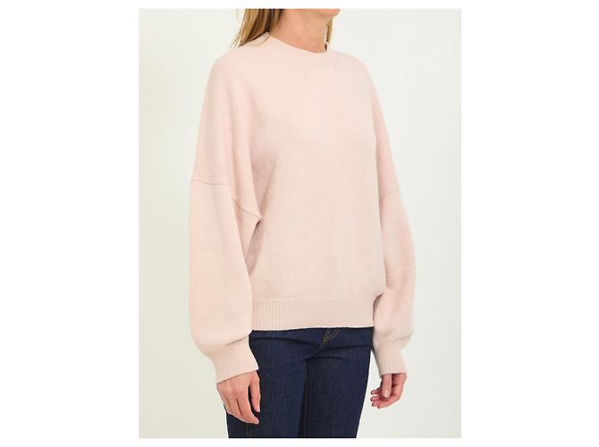 Camisola Oversized Khaite Margaux em Cashmere Rosa - vista 2