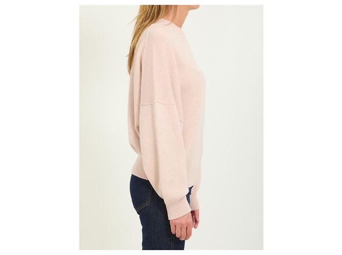 Camisola Oversized Khaite Margaux em Cashmere Rosa - vista 3