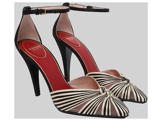 Valentino Garavani Annine Pumps aus Satin Braun - Ansicht 2