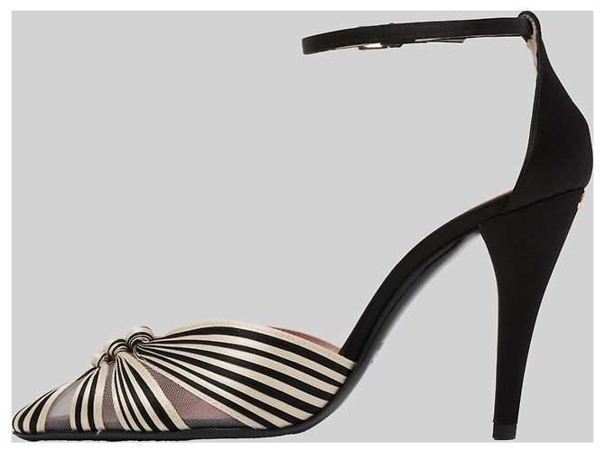 Valentino Garavani Annine Pumps aus Satin Braun - Ansicht 4