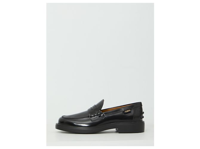 Mocassini Tod's in pelle di vitello nera Nero - vista 4