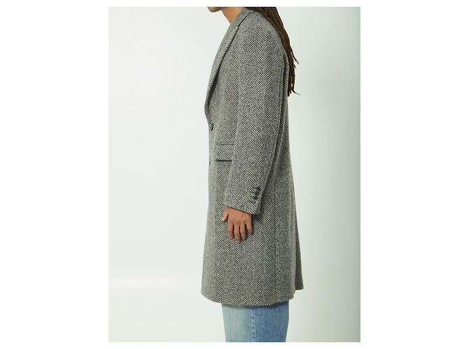 Golden Goose Single-breasted wool coat - view 3