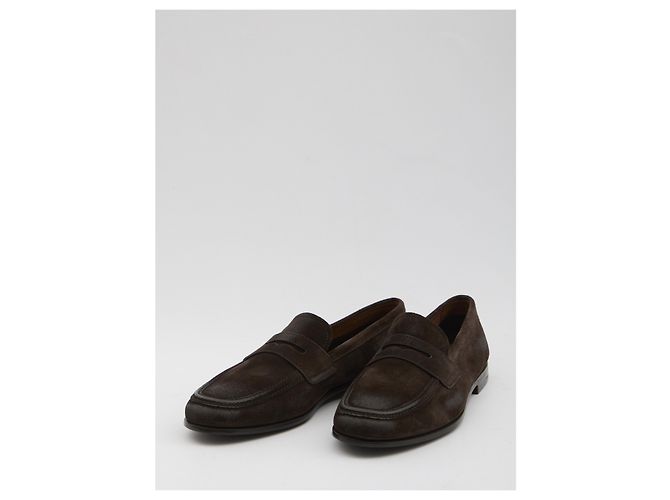 Church's Mocassini vintage Rother Marrone - vista 2