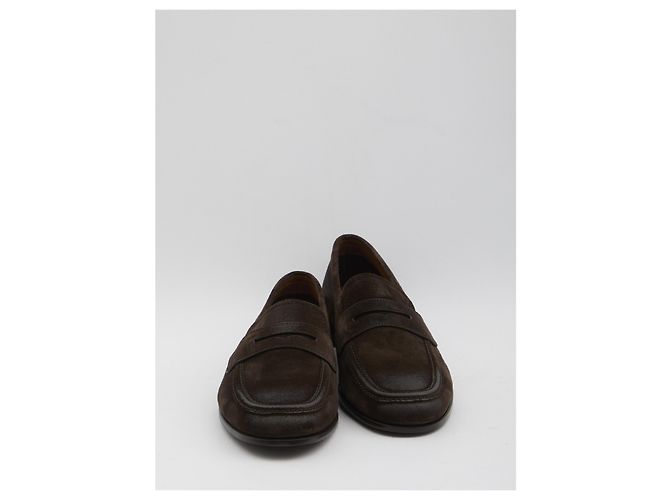 Church's Mocassini vintage Rother Marrone - vista 5