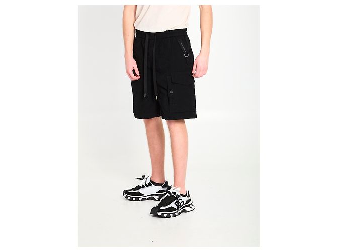 Dolce & Gabbana Cargo-Bermuda-Shorts Schwarz - Ansicht 2