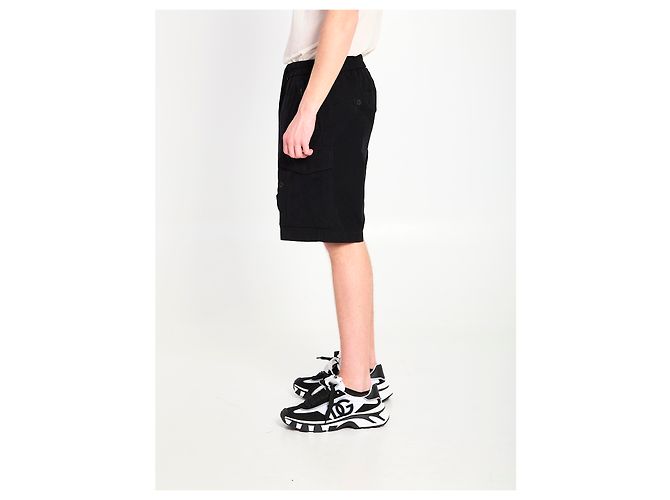 Dolce & Gabbana Cargo-Bermuda-Shorts Schwarz - Ansicht 3