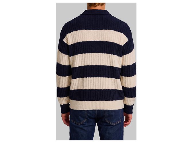 Roberto Collina Geripptes Marinière- Polo - Ansicht 3
