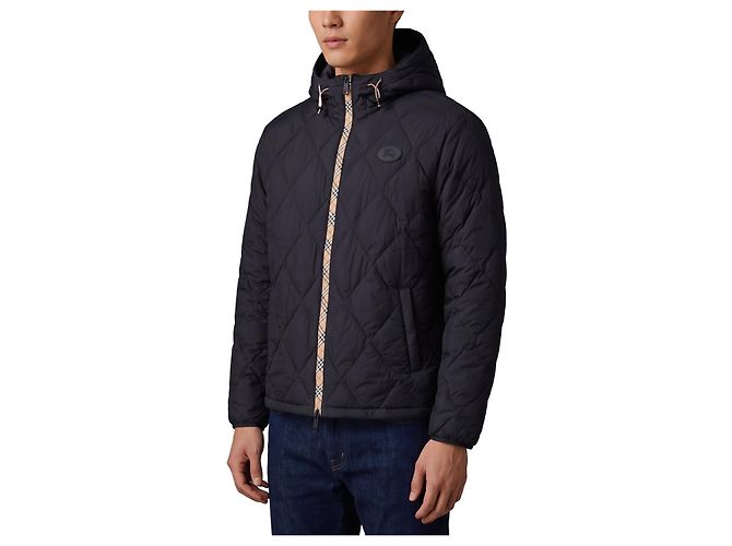Burberry Giacca trapuntata Hescott Nero - vista 2