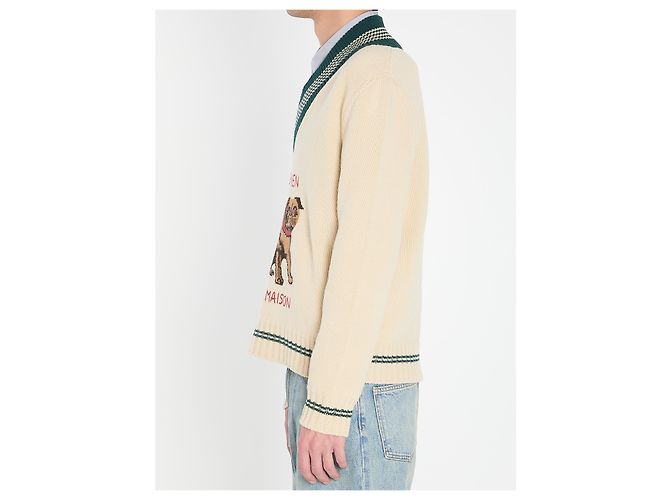 Valentino Garavani Le Chien de la Maison Pullover White - view 3
