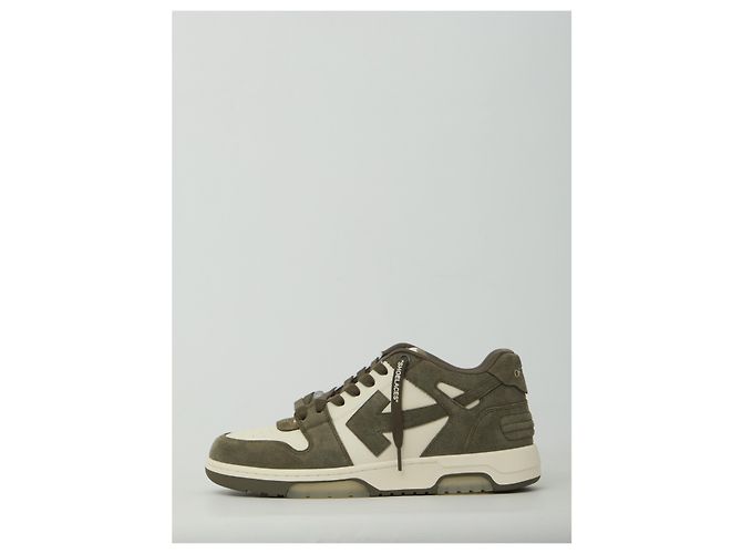 Off White Out Of Office Sneaker Grün - Ansicht 4