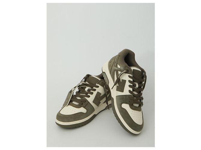 Off White Out Of Office Sneaker Grün - Ansicht 5