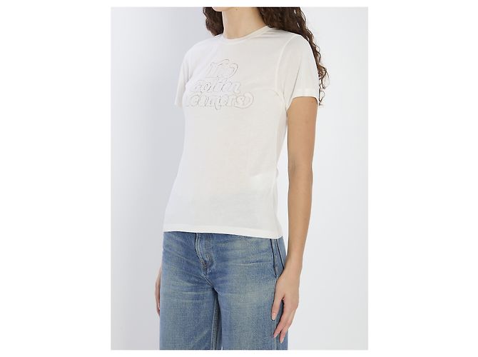 Golden Goose La camiseta Giolden Dreamers Blanco - vista 2