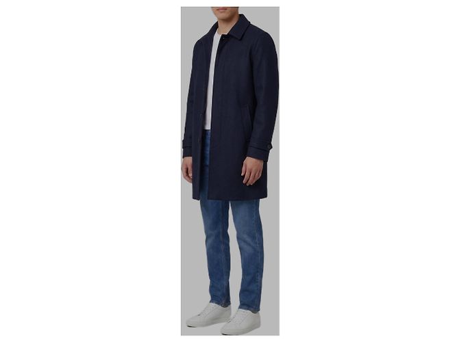 Lardini Cappotto monopetto blu scuro - vista 2
