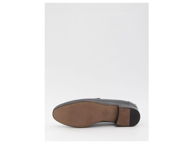 Valentino Garavani Mocassini VLogo Signature Nero - vista 4
