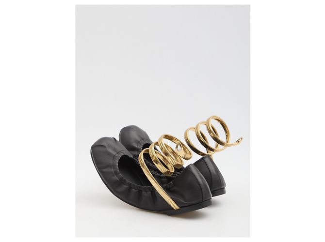 Rene Caovilla Juniper 10 ballerinas Black - view 3