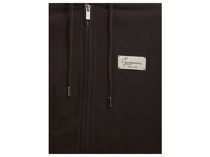 Felpa con cappuccio Jacquemus Corso marrone - vista 4