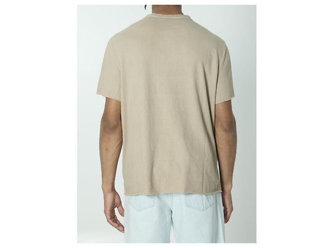 Camiseta James Perse de jersey de algodón verde caqui - vista 4