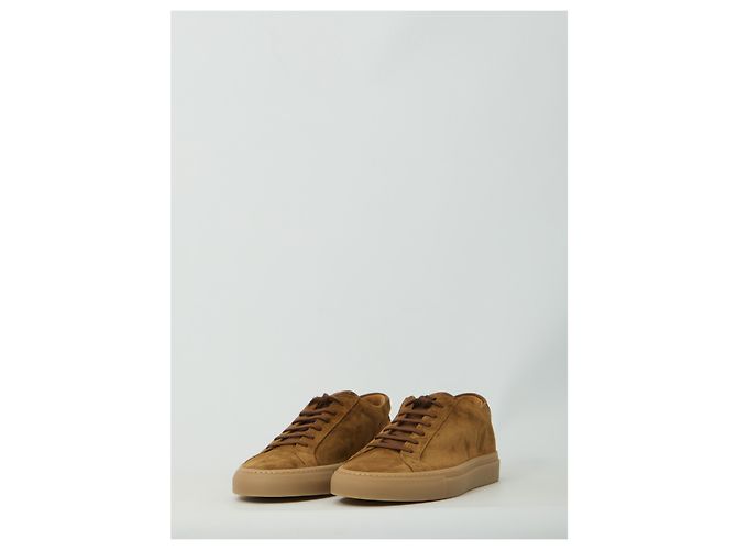 Common Projects Achilles Premium Sneaker aus braunem Wildleder - Ansicht 2